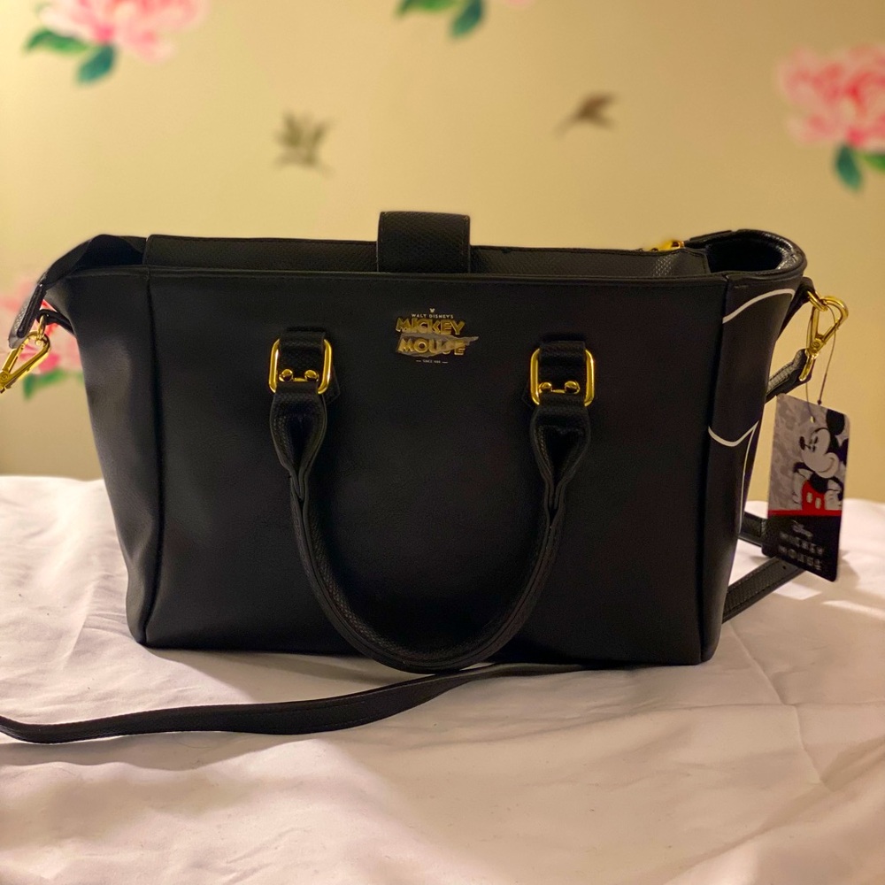 Disney Mickey Mouse handbag with goldtone hardware
